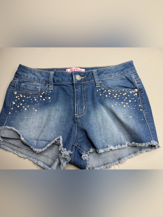 Candie's Pants - Candie’s Rhinestone Embellished Denim Shorts – Size 1
